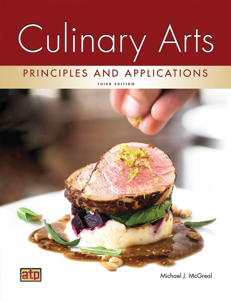 Culinary arts principles and applications