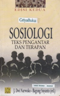 Sosiologi teks pengantar dan terapan