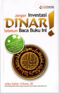 Jangan investasi dinar sebelum baca buku ini