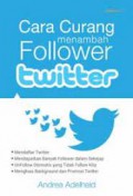 Cara curang menambah follower twitter