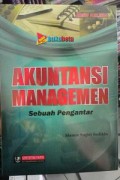 Akuntansi Manajemen: Sebuah Pengantar