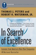 In search of excellence : lessons from America's best-run companies