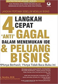 4 langkah cepat 'anti' gagal dalam menemukan ide & peluang bisnis