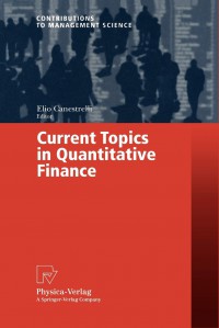 Current topics in quantitative finance