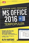 Bongkar Habis Penerapan MS Office 2016 Terpopuler