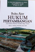 Buku ajar hukum pertambangan