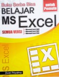 Buku Serba Bisa Belajar Ms Excel Semua Versi (2003,2007,& 2010)