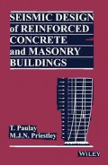 Seismic Design of Reinforced Concrete and Masonry Buildings