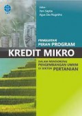 Penguatan Peran Program Kredit Mikro dalam Mendorong Pengembangan UMKM di sektor Pertanian