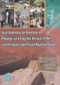 Kajian Implementasi dan pemanfaatan Pembangkit Listrik Tenaga Mini/Mikrohidro (PLTMH) untuk Peningkatan Usaha Produktif Masyarakat Pedesaan