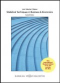 Statistical techniques in business & economics