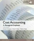 Cost accounting : a managerial emphasis