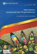 Inflasi di Indonesia : karakteristik dan pengendaliannya