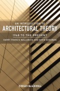 An introduction to architectural theory : 1968 to the present