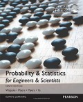 Probability & statistics for engineers & scientists