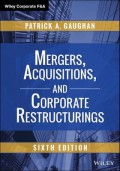 Mergers, acquisitions, and corporate restructurings