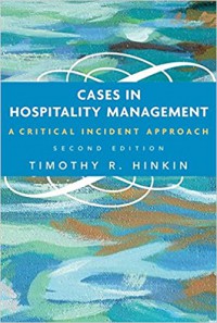 Cases in hospitality management : a critical incident approach