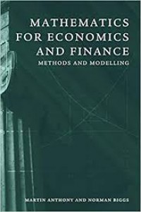 Mathematics for economics and finance : methods  and modelling