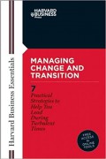 Managing change and transition