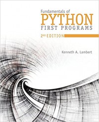 Fundamentals of python : first programs