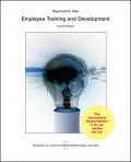 Employee training and development