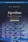 Algorithms : design techniques and analysis