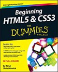 Beginning HTML5 & CSS3 for dummies