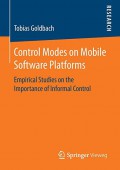 Control modes on mobile software platforms : empirical studies on the importance of informal control