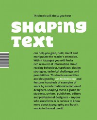 Shaping text