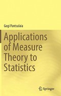 Applications of measure theory to statistics