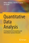 Quantitative data analysis : a companion for accounting and information systems research