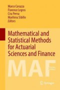 Mathematical and statistical methods for actuarial sciences and finance