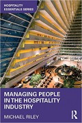 Managing people in the hospitality industry