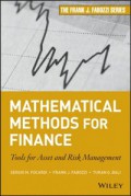 Mathematical methods for finance : tools for asset and risk management