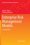 Enterprise risk management models