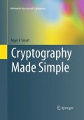 Cryptography made simple