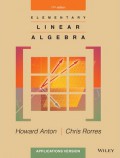 Elementary linear algebra : applications version