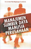 Manajemen sumber daya manusia perusahaan