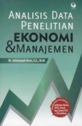 Analisis data penelitian ekonomi & manajemen