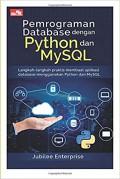 Pemrograman database dengan python dan mysql