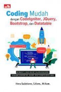 Coding mudah dengan CodeIgniter, JQuery, Bootstrap, dan Datatable
