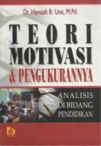 Teori motivasi dan pengukurannya