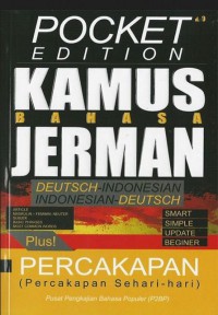 Pocket edition : kamus bahasa Jerman