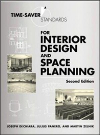 Time-Saver Standards for Interior Design and Space Planning