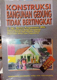 Konstruksi bangunan gedung tidak bertingkat