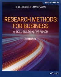 Research Methods For Business: A Skill Building Approach