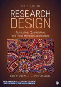 Research Design : Qualitative, Quantitative, And Mixed Method Approaches