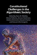 Constitutional challenges in the algorithmic society