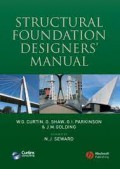 Structural Foundation Designers’ Manual