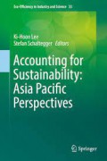 Accounting for Sustainability: Asia Pacific Perspectives
